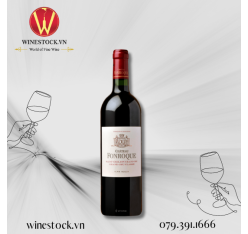 Rượu vang Chateau Fonroque 2017 