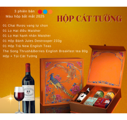 QUÀ TẶNG RƯỢU VANG 2025- TẾT CÁT TƯỜNG