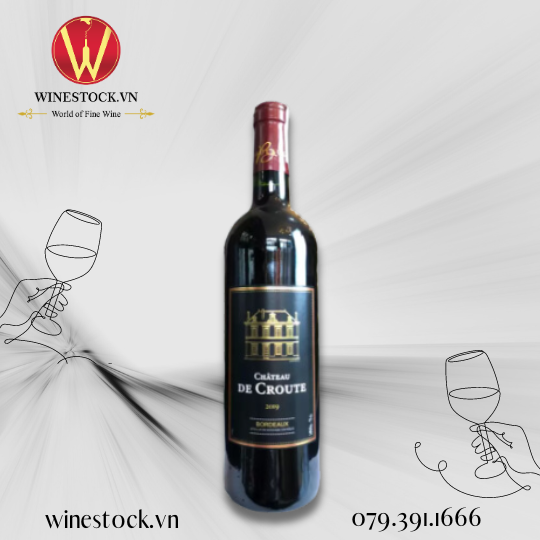 Rượu vang Chateau De Croute Bordeaux