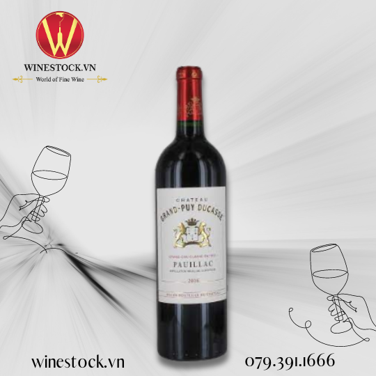 Rượu vang CHATEAU GRAND PUY DUCASSE 2016 5 eme Cru Classe