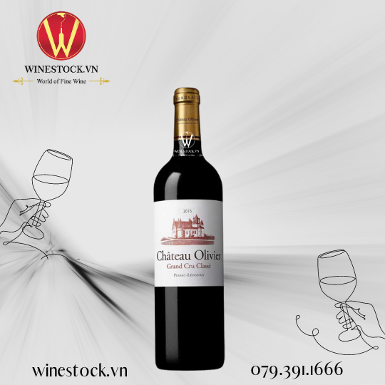 Rượu vang CHATEAU OLIVIER 2016 Cru Classe 