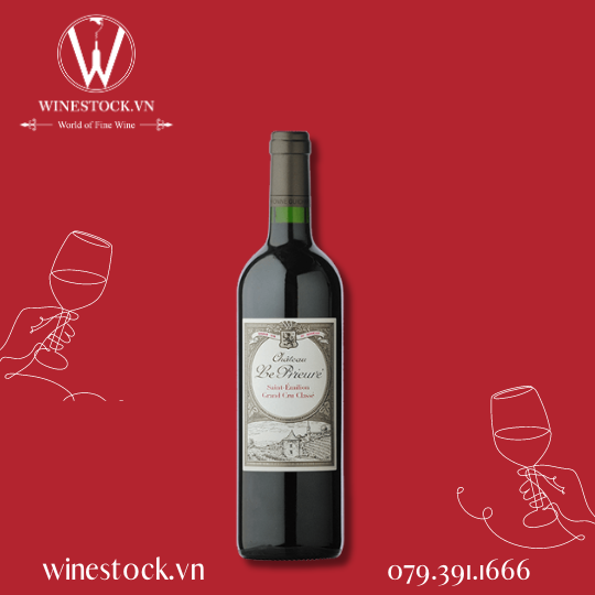 Rượu vang Château Le Prieuré 2017 
