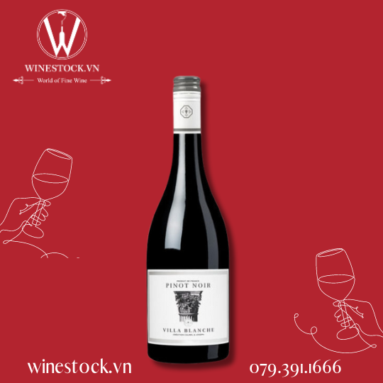 Rượu vang Villa Blanche Pinot Noir 