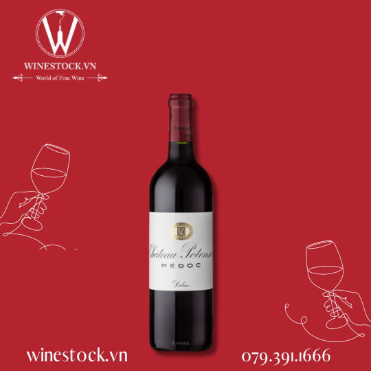 Rượu vang Chateau Potensac Médoc 2015 