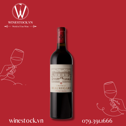 Rượu vang Château Beauregard Pomerol 2017 