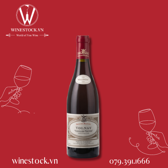 Rượu vang Volnay Vieilles Vignes Domaine Seguin-Manuel 