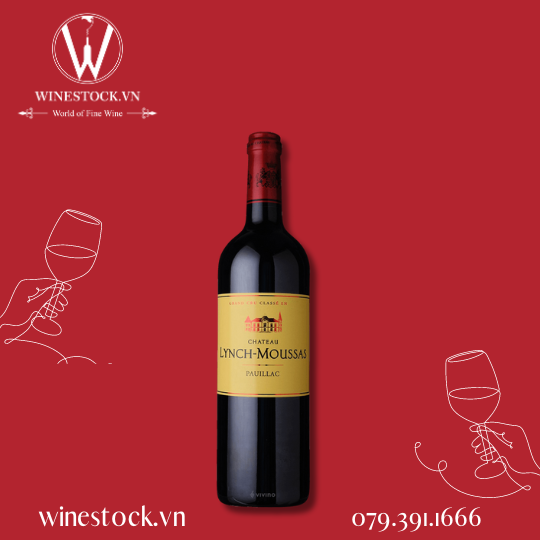 Rượu vang Chateau Lynch Moussas Pauillac 2015 