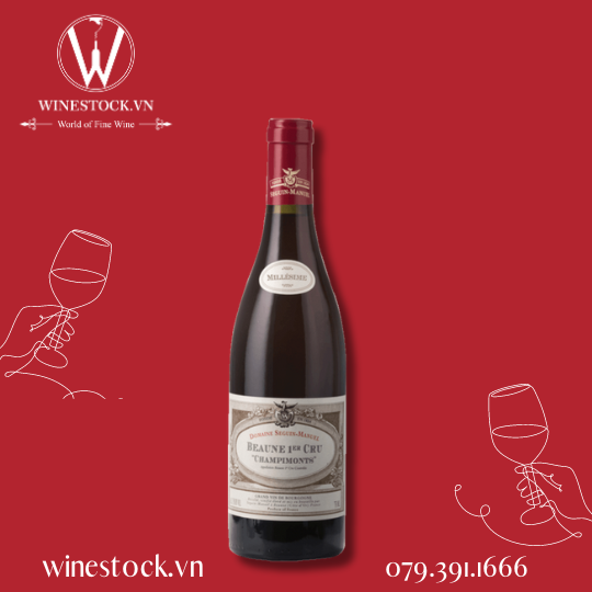 Rượu vang Champimonts Beaune 1er Cru Domaine Seguin-Manuel 