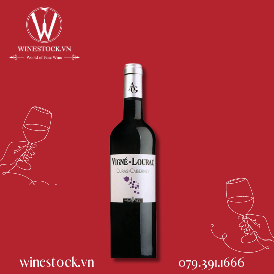 Rượu vang Vigne - Lourac - Rouge Domaine Gayrel 