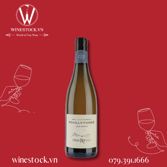 Rượu vang Pouilly-fuissé Les Crays Deux Roches 
