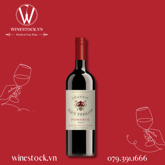 Rượu vang Chateau Haut Ferrand 2015 