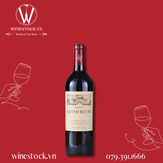 Rượu vang Château Grand Mayne 2017 