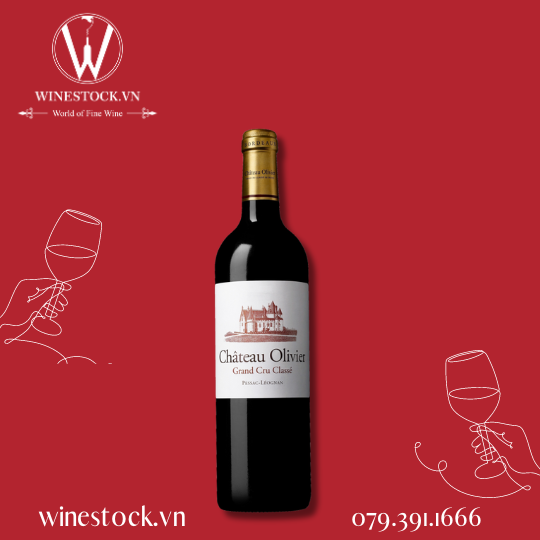 Rượu vang Chateau Olivier 2017 