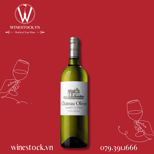 Rượu vang Château Olivier Blanc 2020 