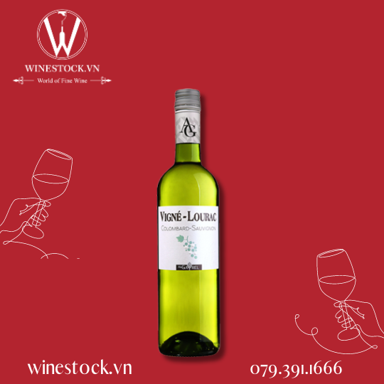 Rượu vang Vigne - Lourac - Blanc Domaine Gayrel 