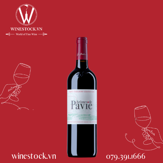 Rượu vang AROMES DE PAVIE 