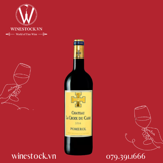 Rượu vang CHATEAU LA CROIX DU CASSE 2016