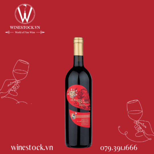 Rượu vang Il Drago ele 8 Colombe IGT Toscana
