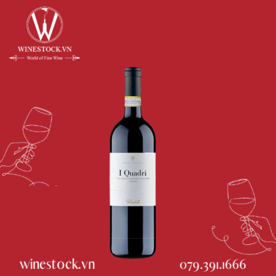 Rượu vang I QUADRI Vino Nobile di Montepulciano DOCG