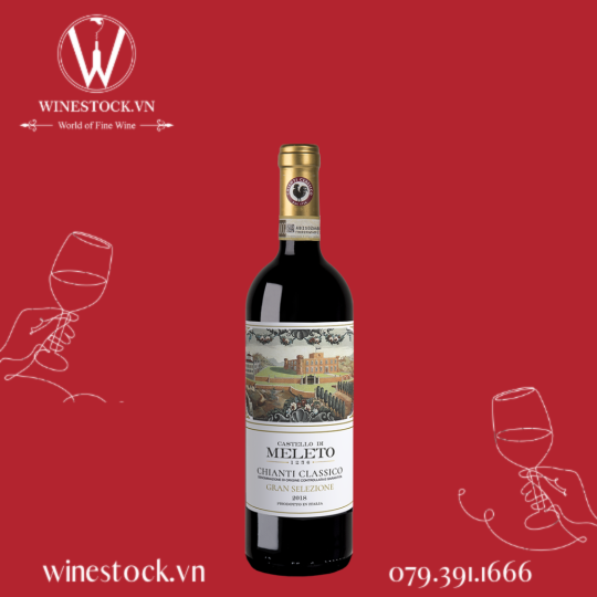 Rượu vang Castello di Meleto Chianti Classico Gran Selezione DOCG