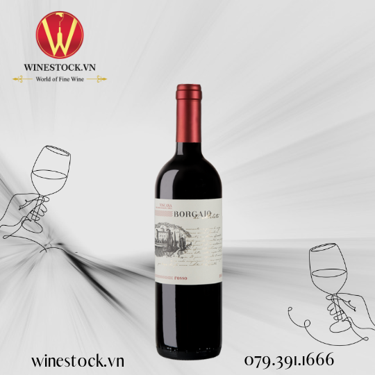 Rượu vang Borgaio Rosso IGT Toscana