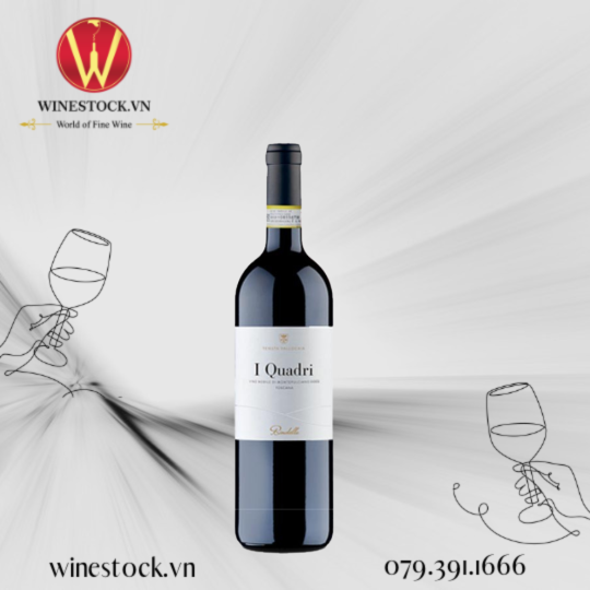 Rượu vang I QUADRI Vino Nobile di Montepulciano DOCG