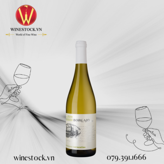 Rượu vang Borgaio Vermentino IGT