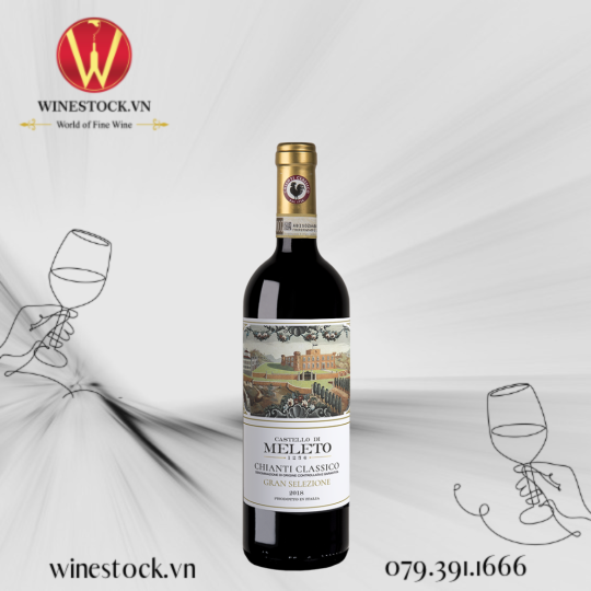 Rượu vang Castello di Meleto Chianti Classico Gran Selezione DOCG