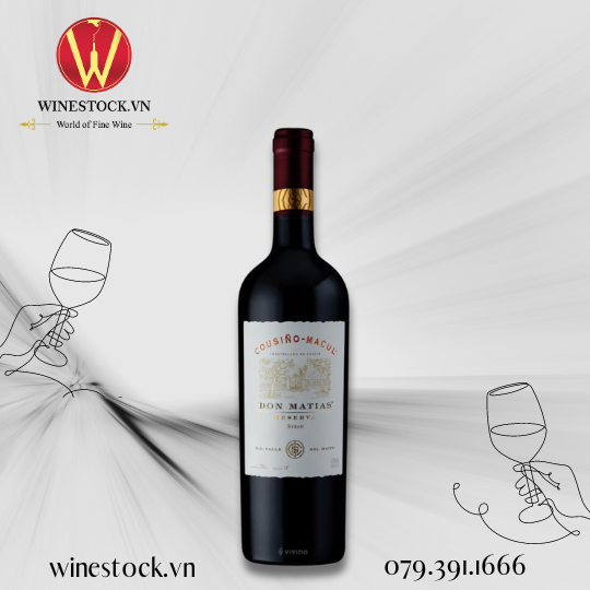 Rượu vang Cousino Macul Don Matias Reserva Syrah