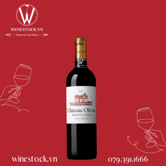 Rượu vang CHATEAU OLIVIER 2016 Cru Classe 