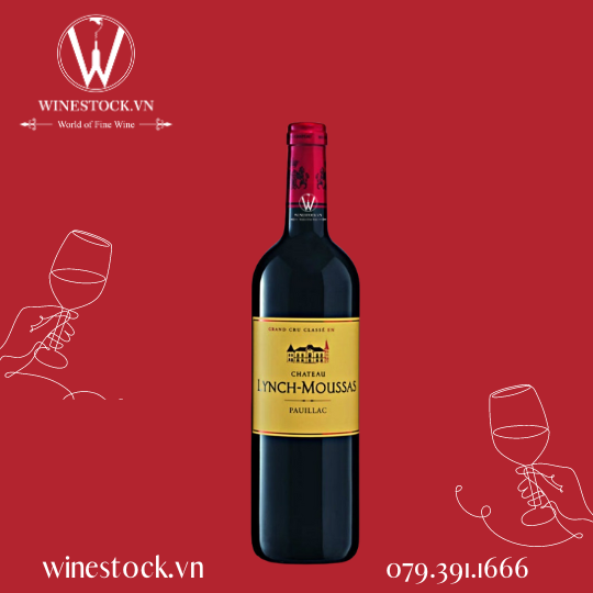 Rượu vang CHATEAU LYNCH MOUSSAS 2016