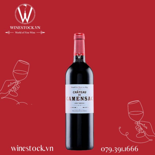 Rượu vang CHATEAU DE CAMENSAC 2015
