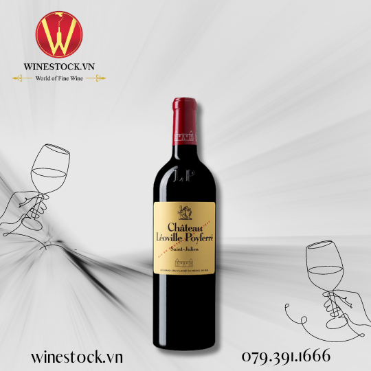 Rượu vang Château Leoville Poyferre Saint Julien 2014 