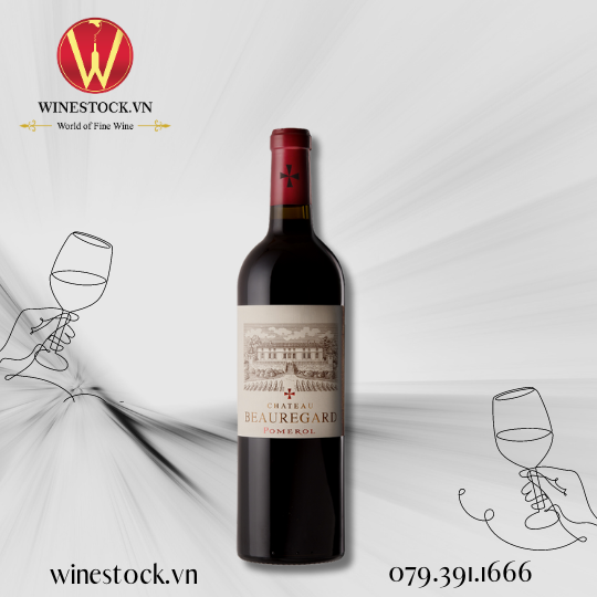 Rượu vang Château Beauregard Pomerol 2017 