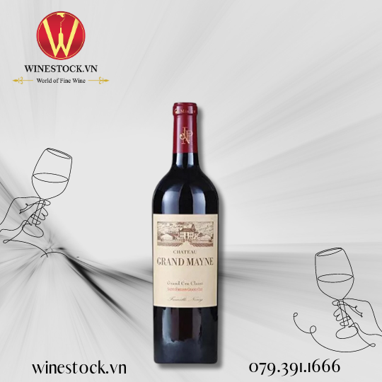 Rượu vang Château Grand Mayne 2017 