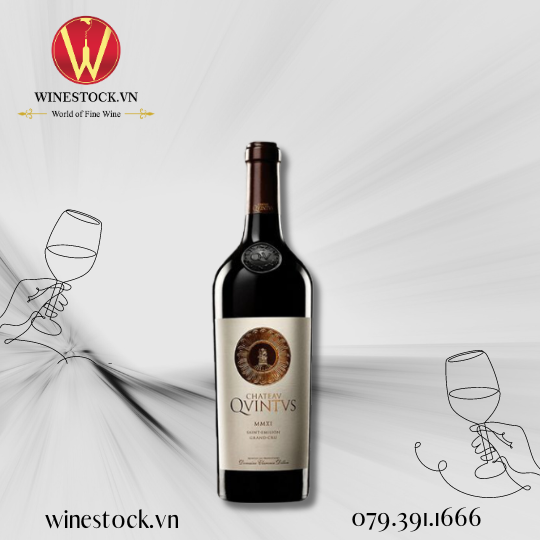 Rượu vang Château Quintus 2014 St Emilion 
