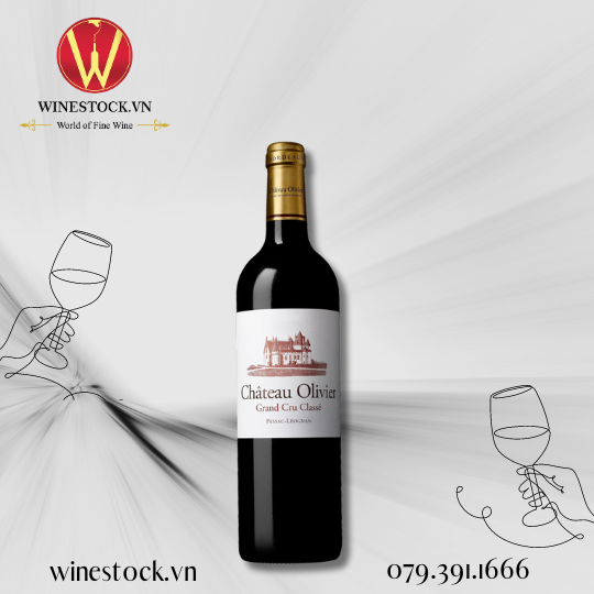 Rượu vang Chateau Olivier 2017 