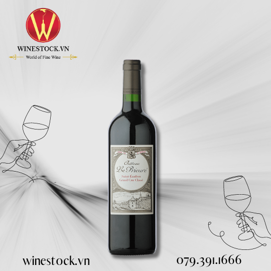 Rượu vang Château Le Prieuré 2017 