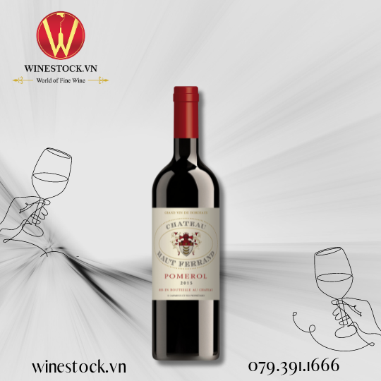 Rượu vang Chateau Haut Ferrand 2015 