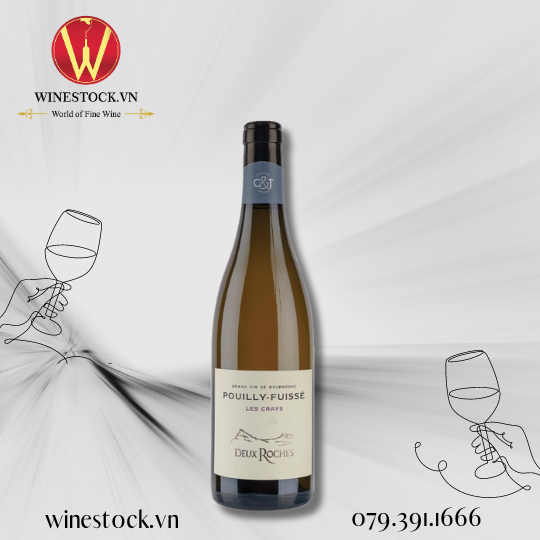 Rượu vang Pouilly-fuissé Les Crays Deux Roches 