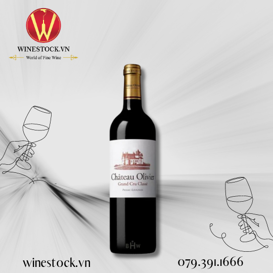 Rượu vang Chateau Olivier 2018 