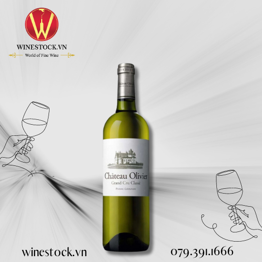 Rượu vang Château Olivier Blanc 2020 