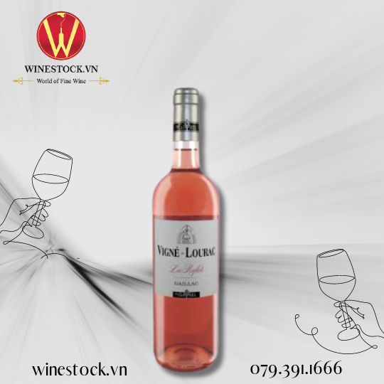 Rượu vang Vigne - Lourac - Rosé Domaine Gayrel 