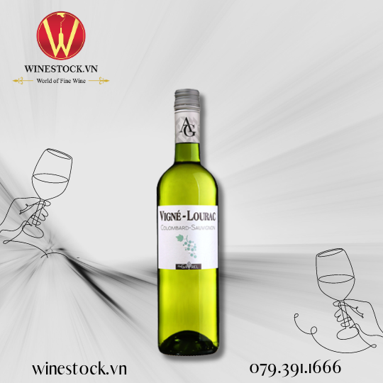 Rượu vang Vigne - Lourac - Blanc Domaine Gayrel 