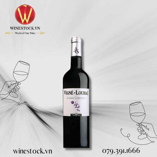 Rượu vang Vigne - Lourac - Rouge Domaine Gayrel 