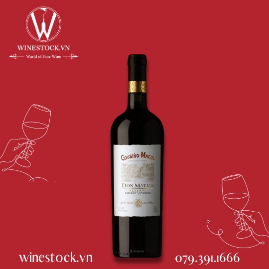 Rượu vang Cousino Macul Don Matias Reserva Cabernet Sauvignon