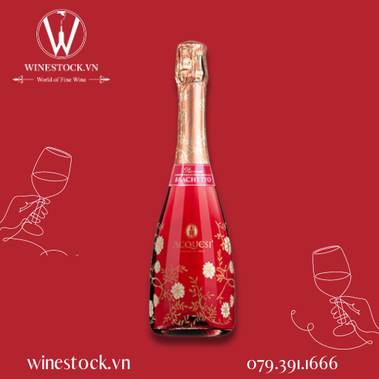 Rượu vang Piemonte BRACHETTO DOC - 0.75L