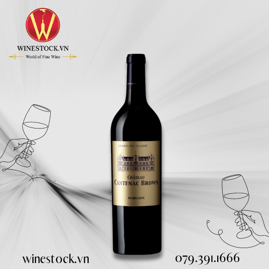 Rượu vang CHATEAU CANTENAC BROWN 2016 Cru Classe