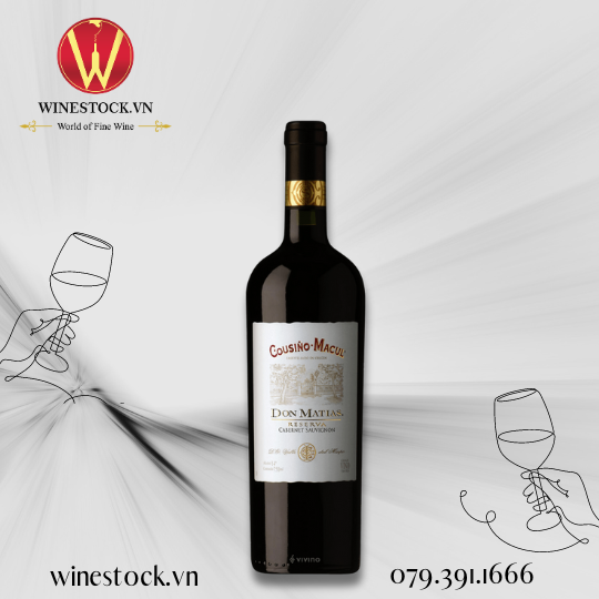 Rượu vang Cousino Macul Don Matias Reserva Cabernet Sauvignon