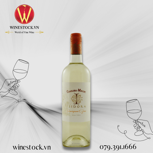 Rượu vang Cousino Macul Isidora Sauvignon Gris